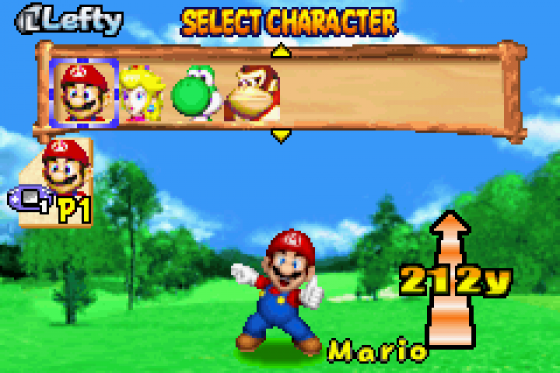 Mario Golf: Advance Tour Screenshot 8 (Game Boy Advance)