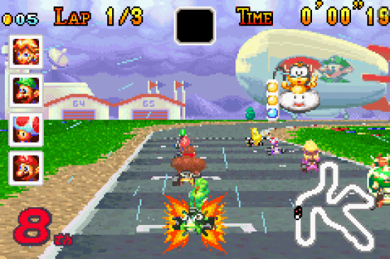 Mario Kart: Super Circuit Screenshot 7 (Game Boy Advance)