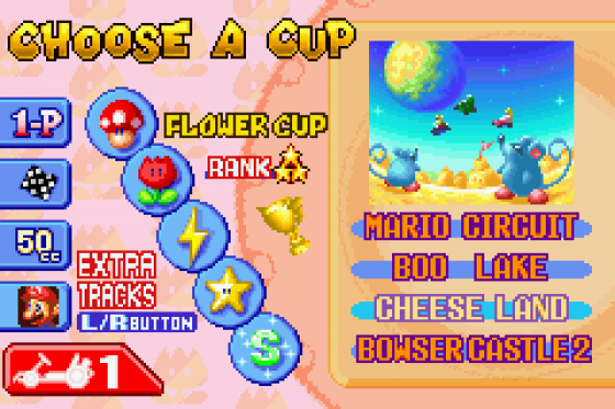 Mario Kart: Super Circuit Screenshot 8 (Game Boy Advance)