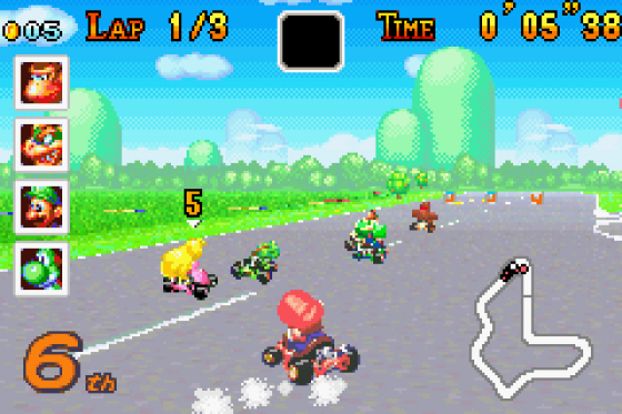 Mario Kart: Super Circuit Screenshot 12 (Game Boy Advance)