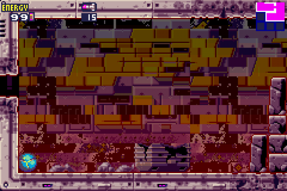 Metroid Fusion Screenshot 5 (Game Boy Advance)