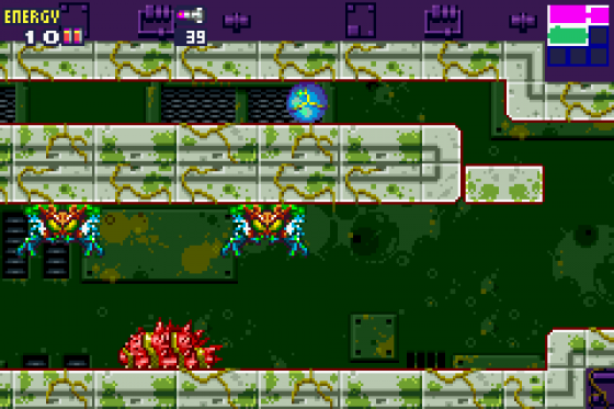 Metroid Fusion Screenshot 6 (Game Boy Advance)