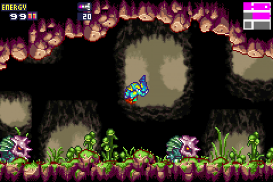 Metroid Fusion Screenshot 8 (Game Boy Advance)