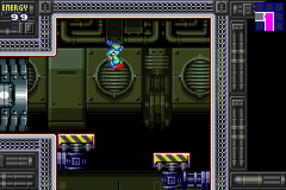 Metroid Fusion Screenshot 9 (Game Boy Advance)