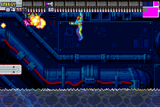 Metroid Fusion Screenshot 12 (Game Boy Advance)