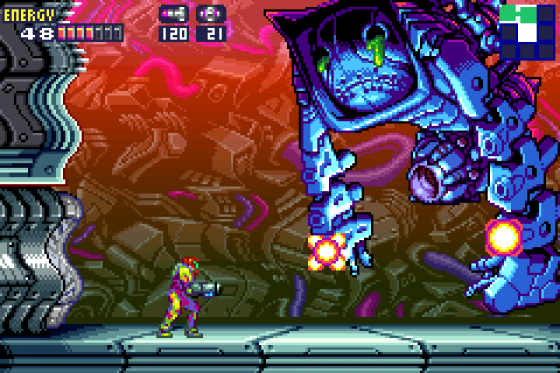 Metroid Fusion Screenshot 18 (Game Boy Advance)