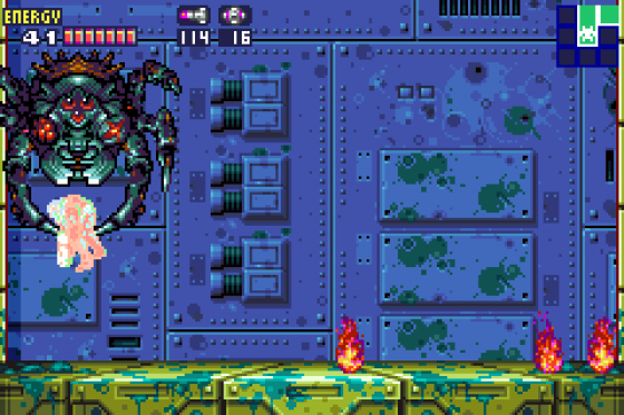 Metroid Fusion Screenshot 19 (Game Boy Advance)