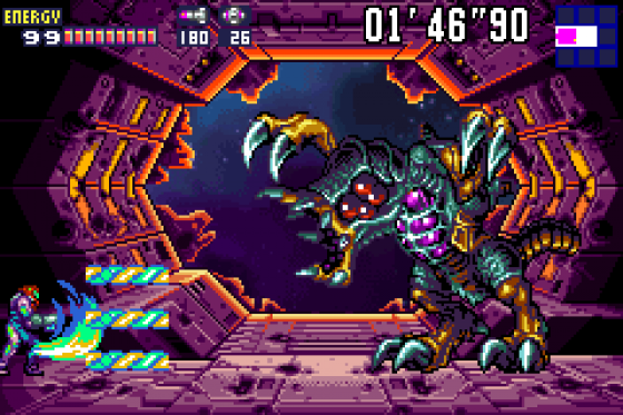 Metroid Fusion Screenshot 21 (Game Boy Advance)