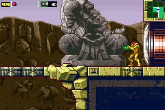 Metroid: Zero Mission Screenshot 11 (Game Boy Advance)