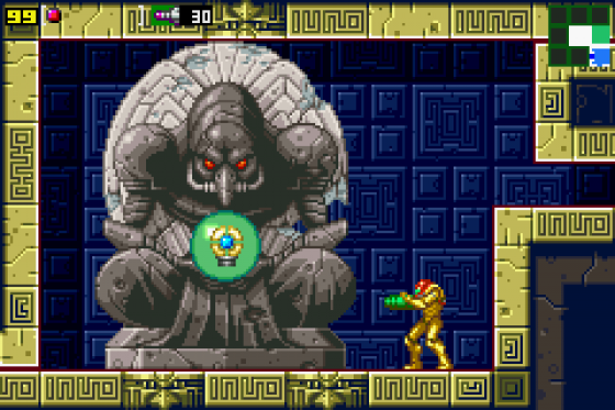 Metroid: Zero Mission Screenshot 12 (Game Boy Advance)