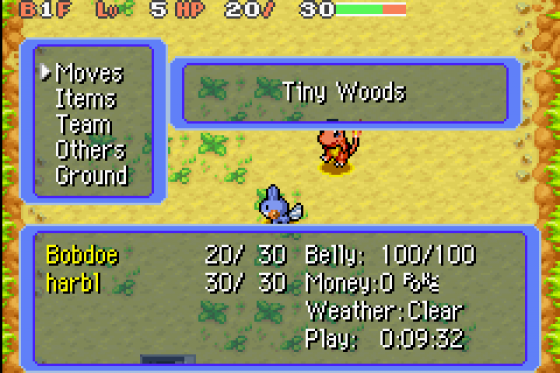 Pokémon Mystery Dungeon: Red Rescue Team Screenshot 5 (Game Boy Advance)