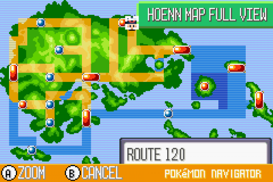 Pokémon Ruby Version Screenshot 7 (Game Boy Advance)