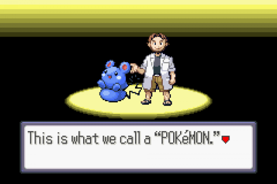 Pokémon Sapphire Version Screenshot 7 (Game Boy Advance)