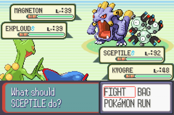 Pokémon Sapphire Version Screenshot 11 (Game Boy Advance)