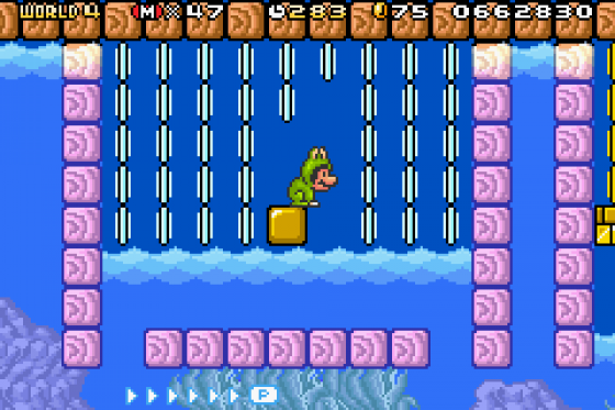 Super Mario Advance 4: Super Mario Bros 3 Screenshot 14 (Game Boy Advance)