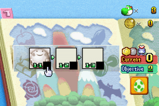 Yoshi Topsy-Turvy Screenshot 8 (Game Boy Advance)