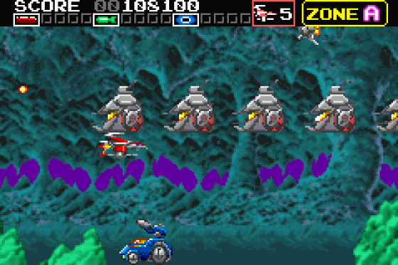 Darius R Screenshot 5 (Game Boy Advance)