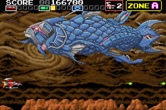 Darius R Screenshot 7 (Game Boy Advance)