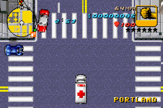 Grand Theft Auto Screenshot 2 (Game Boy Advance)