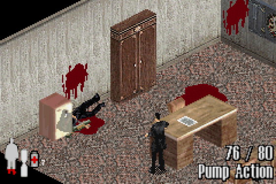 Max Payne Screenshot 12 (Game Boy Advance)