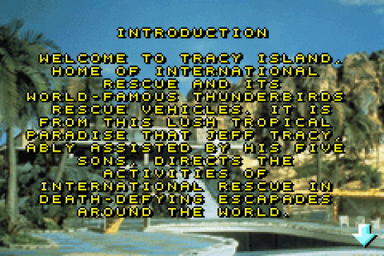 Thunderbirds: International Rescue Screenshot 15 (Game Boy Advance)