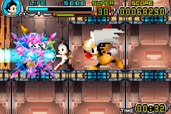 Astro Boy Omega Factor Screenshot 6 (Game Boy Advance)