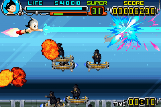 Astro Boy Omega Factor Screenshot 7 (Game Boy Advance)