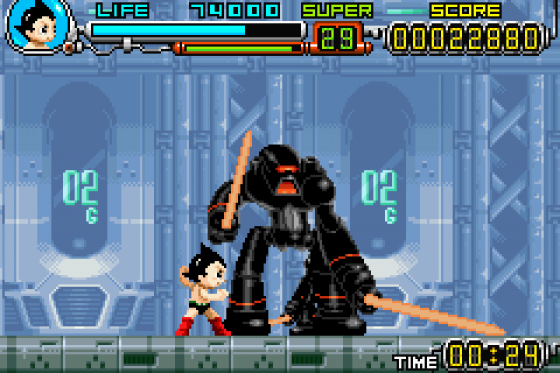 Astro Boy Omega Factor Screenshot 8 (Game Boy Advance)