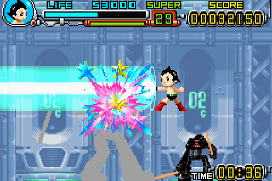 Astro Boy Omega Factor Screenshot 9 (Game Boy Advance)