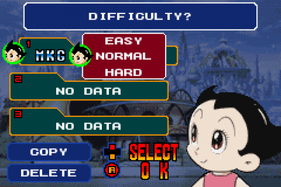 Astro Boy Omega Factor Screenshot 12 (Game Boy Advance)