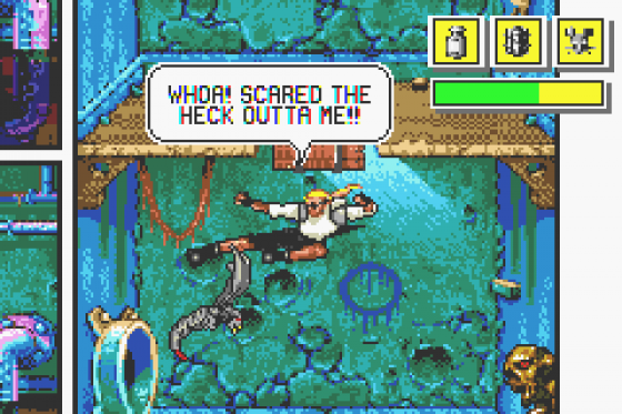 Comix Zone Screenshot 7 (Game Boy Advance)