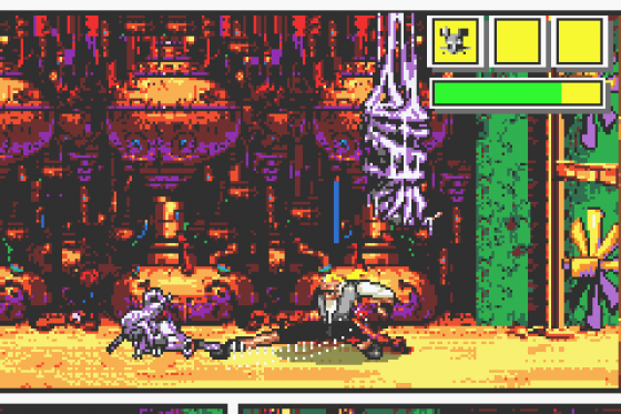 Comix Zone Screenshot 16 (Game Boy Advance)