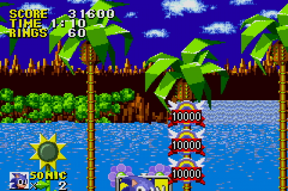 Sonic The Hedgehog Screenshot 6 (Game Boy Advance)