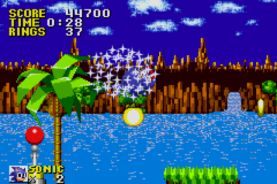 Sonic The Hedgehog Screenshot 9 (Game Boy Advance)