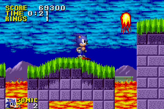 Sonic The Hedgehog Screenshot 14 (Game Boy Advance)