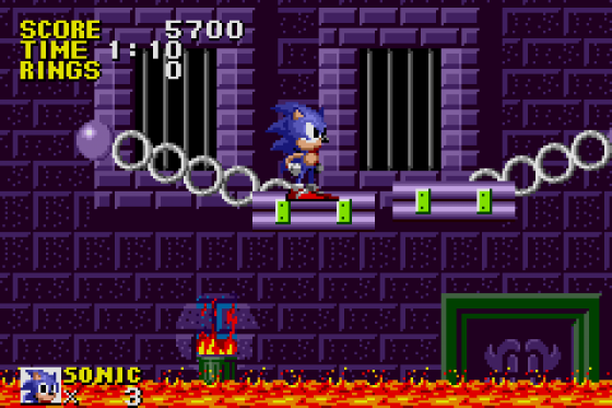 Sonic The Hedgehog Screenshot 20 (Game Boy Advance)