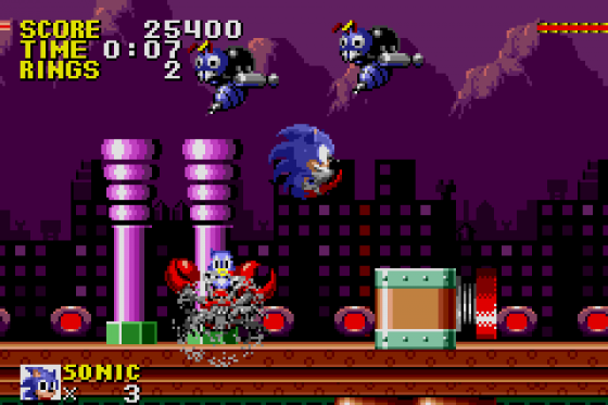 Sonic The Hedgehog Screenshot 24 (Game Boy Advance)