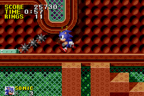 Sonic The Hedgehog Screenshot 27 (Game Boy Advance)