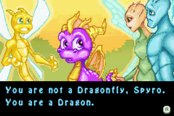 The Legend Of Spyro: A New Beginning Screenshot 6 (Game Boy Advance)