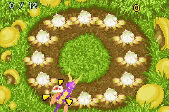 The Legend Of Spyro: A New Beginning Screenshot 8 (Game Boy Advance)