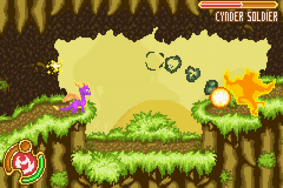 The Legend Of Spyro: A New Beginning Screenshot 15 (Game Boy Advance)