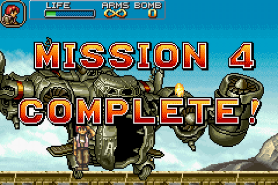 Metal Slug Advance Screenshot 16 (Game Boy Advance)