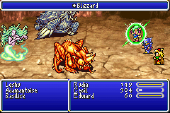 Final Fantasy IV Screenshot 5 (Game Boy Advance)