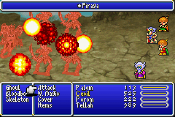 Final Fantasy IV Screenshot 16 (Game Boy Advance)