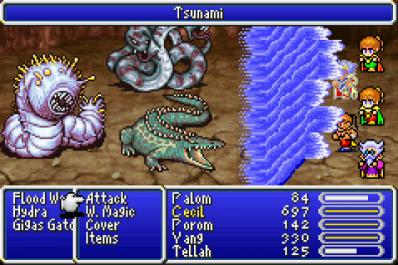 Final Fantasy IV Screenshot 18 (Game Boy Advance)