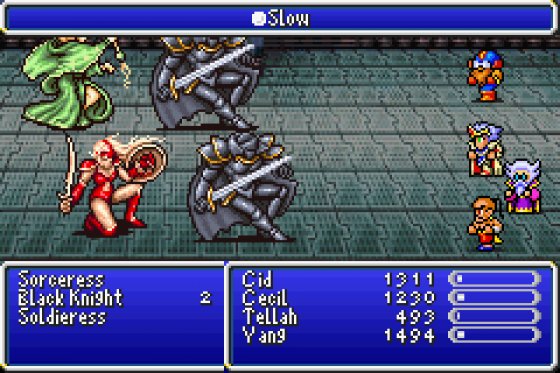 Final Fantasy IV Screenshot 27 (Game Boy Advance)