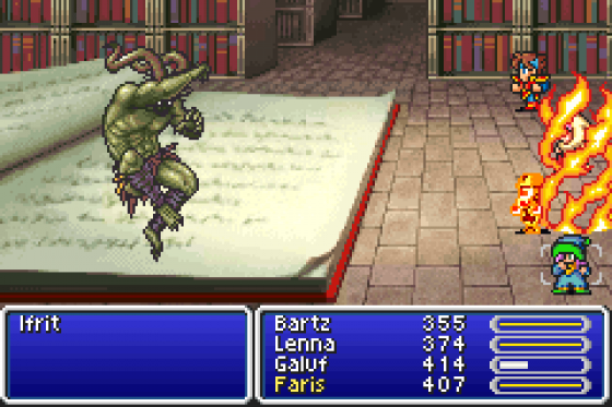 Final Fantasy V Advance Screenshot 16 (Game Boy Advance)