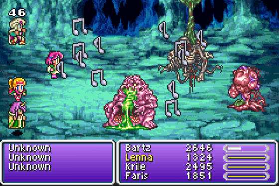 Final Fantasy V Advance Screenshot 33 (Game Boy Advance)