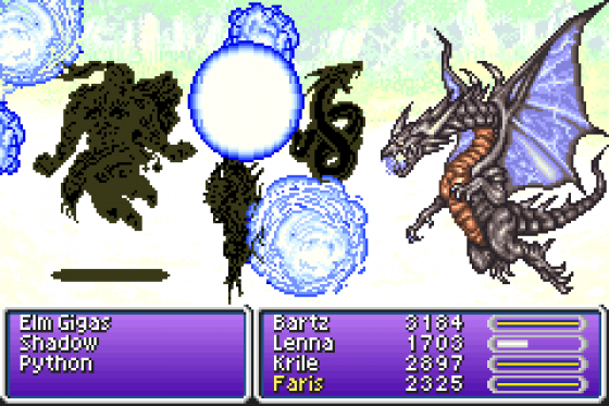 Final Fantasy V Advance Screenshot 34 (Game Boy Advance)