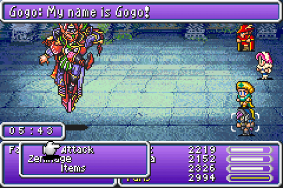 Final Fantasy V Advance Screenshot 35 (Game Boy Advance)